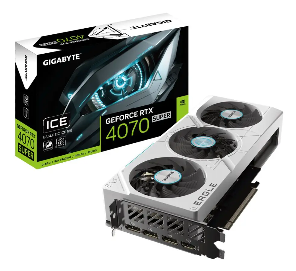 Gigabyte GeForce RTX 4070 Super 12GB Eagle OC ICE