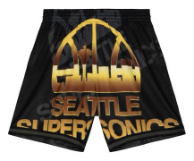 Seattle Supersonics NBA Big Face 4.0 Fashion Shorts