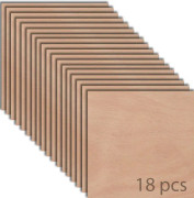 xTool 3mm Mahogny Plywood 30x30cm - 18st