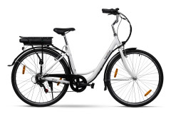 Swoop Elcykel Classic, dam 28" vit