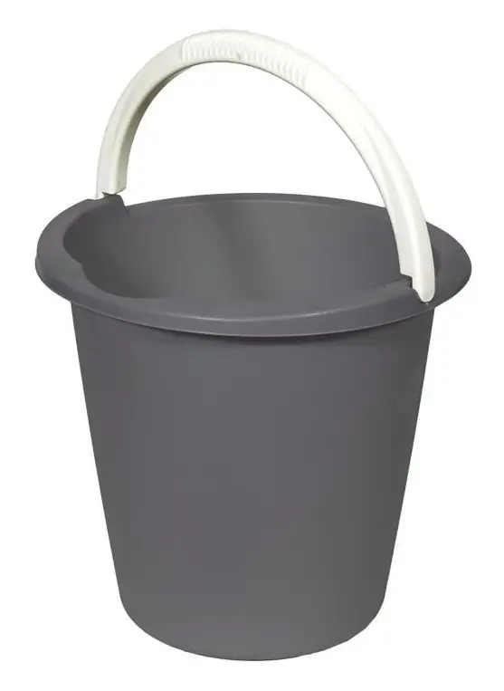 CURVER - Hink 10L Basic mörkgrå hinkar 29 3x29 3x28 cm