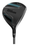 Golfklubba - packserie - paket med väska Wilson - WG1P029703L - Dynapwr Fw Dam Fairway Wood, Carbon, Regular