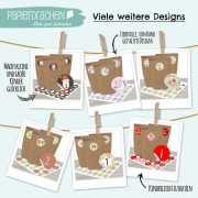 Kit - box - andra juldekorationer Papierdrachen - 400-001-001