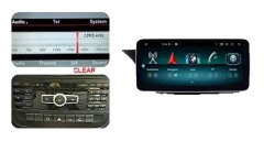Bilradio, Android 12, Mercedes Benz GLK-klass X204, HPL-45-2G-CP