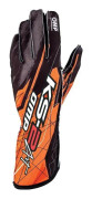 karthandskar, KS-2 ART, svart/orange, Stl. 5 (junior)