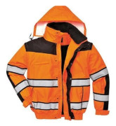 Portwest HiVis 3in1 High Visibility Jacka - Fluo Orange XL