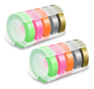 Ersättning 3D plast 9mm präglingsband 3/8'' x 9.8'