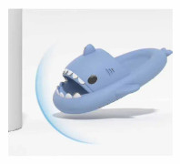 Shark Tofflor Halkfria dusch Badrumstofflor Mjuka sommarsandaler för flickor och pojkar New_h Xianning