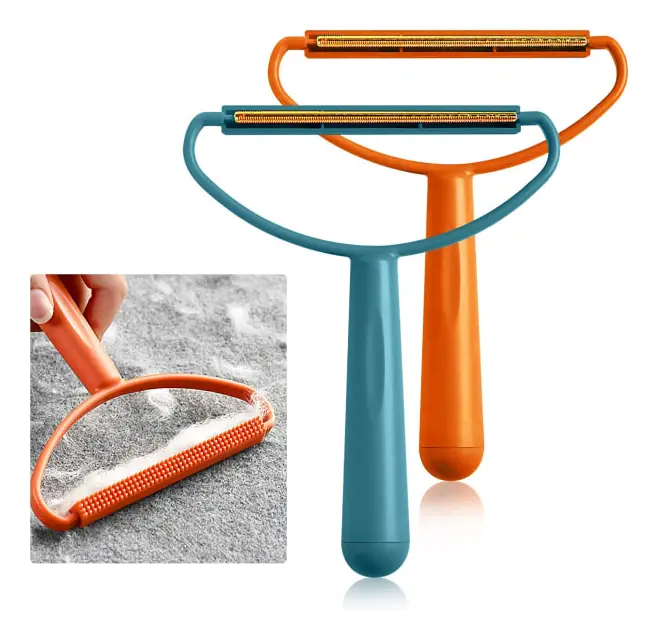 Dubbelsidig Epilator Bärbar Fluff Roller