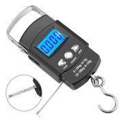 Fiskvåg med bakgrundsbelyst LCD-display 110lb/50kg Fiskevåg med