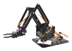Akryl Mekanisk Robot Arm Claw Humanoid för Arduino Maker Learning Kit