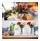 30 st Flower Mason Jars Blomsterlock Frogginlägg Konserveringsburkar Insatser Mason Jars Lockremsor