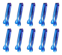 Ice Tongs Socker Tongs, Rostfritt stål Mini Servering aptitretare