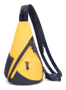 IC Nylon Sling Bag - Liten Crossbody Ryggsäck Axelväska Casual Dagryggsäck Multifunktionell ryggsäck för män kvinnor