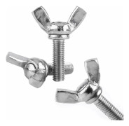 25 st vingmutter M6 X25mm vingsskruv med metrisk bult 304 rostfritt
