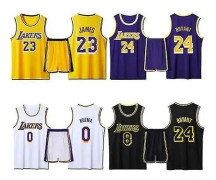 #23 Lebron James Baskettröja Set Lakers Uniform W yellow 22