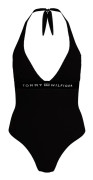 Tommy Hilfiger Halter Plus Size Baddräkt Svart S Kvinna