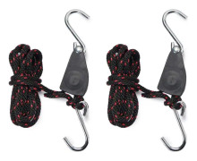 1/4\" Långt Ljus Hängande Rep Ratchet (2-Pack, 1 Par)
