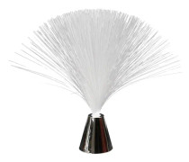 Färgglad färgskiftande gypsophila LED fiberoptisk lampa
