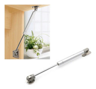 Rubber Head Cabinet Gas Holder Hydraulic Rod Buffer Telescopic Strut, 10 inch 100N (10kg)