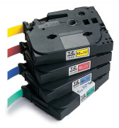 Brother TZE241 Black/White Tape 18mm