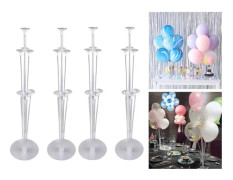 4- set festballonghållare, dekorativa tillbehör för årsdagar, födelsedagar, bröllop