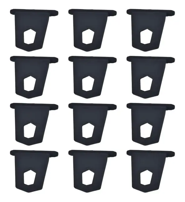 12-pack Caravan Markis Krokar Hängare Organiser Markis Krokar