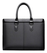 Herrar Briefcase Business Tote Dokumentväska Väska Stor Kapacitet
