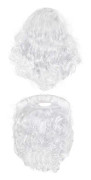 Santa Beard And Wig Set - Holiday Costume Accessories,