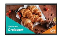 Samsung QB24C - 24" Diagonal klass (23.8" visbar) - QBC Series LED-bakgrundsbelyst LCD-skärm - digital skyltning - Tizen OS - 1080p 1920 x 1080