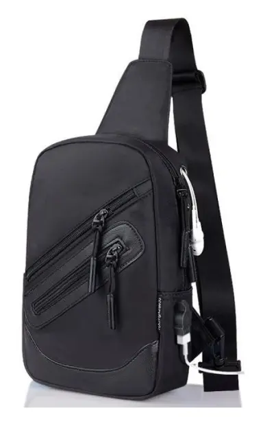 Ryggsäck Axelväska - BQ Mobile - BQ-5528L - Nylon - Kompatibel med E-bok/Surfplatta - Svart