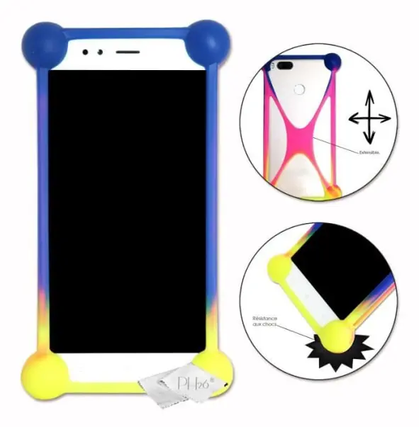 Coque Bumper - MULTIFÄRGAD - Oppo Reno3 Pro - Stöttålig - Silikon - Mjuk