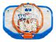 Basketkorg med väggfäste. flyttbar - SET K900 blå/orange