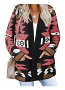 Dam tröja cardigan kappa XL