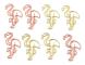 Flamingos 100 st. Clips Blandade Färger Söta Bokmärkesclips för Partyinbjudan Kort Student Barn Present Anteckningsbok Kontorstillbehör