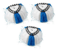 Mophuvuden kompatibla med vileda 2-i-1 Turbo Mop, Ersättningshuvud, Mikrofiber (Blå, 3-pack)