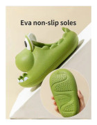 Dinosaurietofflor för barn Halkfria duschbadtofflor Mjuka sommarsandaler för flickor och pojkar