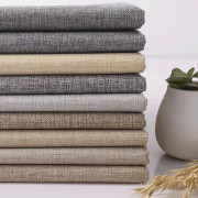 Beige, 2 m x 1,48 m bordslöpare i juteväv, rulle med bordsband i jute för bröllop
