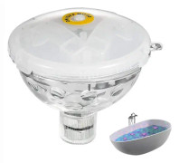 LED flytande poolljus undervattensdiscoljus