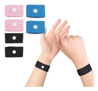 1 par Anti-illamående handledsband Anti-rörelsesjukearmband