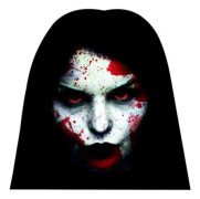 Halloween bilklistermärke Avtagbart Självhäftande Väggklistermärke Skräck C