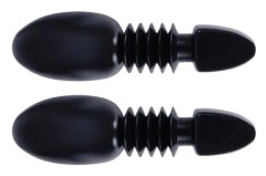 Plast fjäderbelastad Shoe Tree Shaper Stretcher