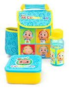 Cocomelon Barn/Barn Baby JJ Lunchväska Set One Size Blå/Gul One Size