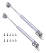 Stycken 200N Gasfjäder, Gaslift Eleskopisk Mjuk Stäng Strut Lift Stay Gasfjäder Skåp Gångjärn för köksskåp Dörrhandtag Leksakslåda gångjärn