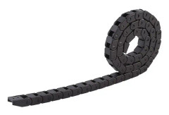 1000 Mm/40 Tum Svart Trådbärare Nylon Kabel Dragkedja För Skrivare Dragkedja/3d-skrivare 10*10 Innerdiameter Oöppningsbar Svart 1 Pack