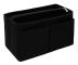 TG 2x Väska Insatser, Svart - Medium Black Medium