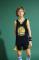 Stephen Curry No.30 Baskettröja Set Warriors Uniform för barn tonåringar Black S (120-130CM)