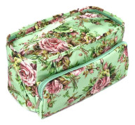 Peony Textile Garnorganisatör, Ull Stickningsorganisatör med Delikat Mönster, Bärbar Stickningsorganisatör - Perfekt för Stickningsälskare