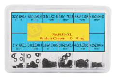 Mini Watch Crown Rubber O Form Vattentät Seal Ring Armbandsur Tillbehör
