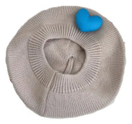 Berets Hat, Fashion Warm Beanie Cap för Flickor